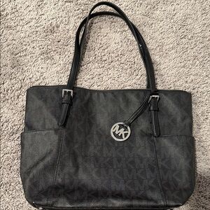 Michael Kors Black Signature Tote